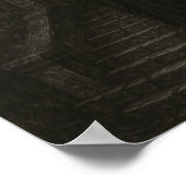 Gothic Skull and Tomb Poster (Hoek)