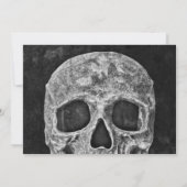 Gothic Skull Birthday Party RIP naar zijn twintig Kaart (Achterkant)