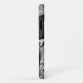 Gothic Skull Black en White Grunge Cool Case-Mate iPhone Hoesje (Achterkant/rechts)