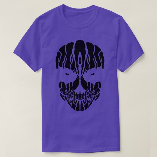Gothic Skull Black T-shirt (Design voorkant)