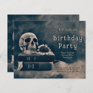 Gothic Skull  Boeken Budget RIP Naar Haar 20s