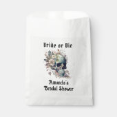 Gothic Skull Bride of Die Vrijgezellenfeest Favor  Bedankzakje (Voorkant)