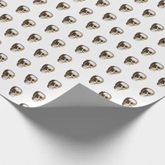 Gothic Skull Cadeaupapier (Hoek)