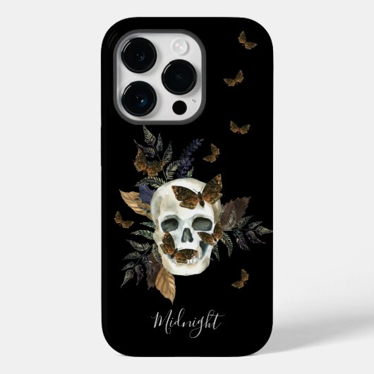Gothic Skull Case-Mate iPhone Case (Achterkant)