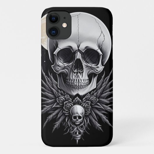 Gothic Skull Case-Mate iPhone Case (Achterkant)