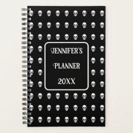 Gothic Skull elegant 2025 Planner