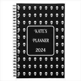 Gothic Skull elegant 2025 Planner