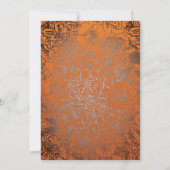 Gothic Skull Faerie Halloween Kostuumfeest Kaart (Achterkant)