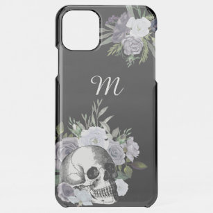 Gothic Skull Floral op maat iPhone 11 Pro Max Hoesje