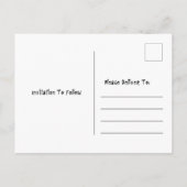 Gothic Skull Halloween Save the Date Aankondigingskaart (Achterkant)