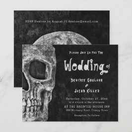 Gothic Skull Halloween Wedding Budget