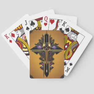 Gothic Skull-Kaart Pokerkaarten