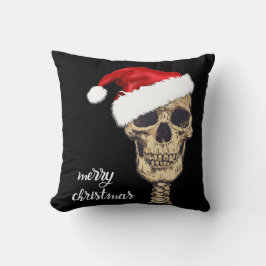 Gothic Skull-kerstkussen Kussen