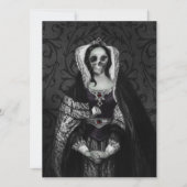 Gothic Skull Lady Kaart (Voorkant)