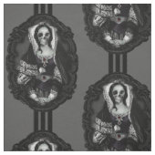 Gothic Skull Lady Stof (Swatch)