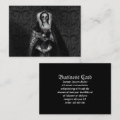 Gothic Skull Lady Visitekaartje (Voorkant / Achterkant)