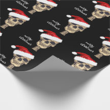 Gothic Skull Merry kerstcadeautje