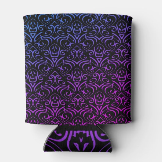 Gothic Skull Pattern Blikjeskoeler (Achterkant)