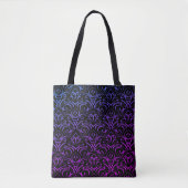 Gothic Skull Pattern Tote Bag (Voorkant)