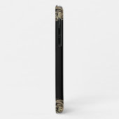 Gothic Skull Personalized Case-Mate iPhone Case (Achterkant/links)