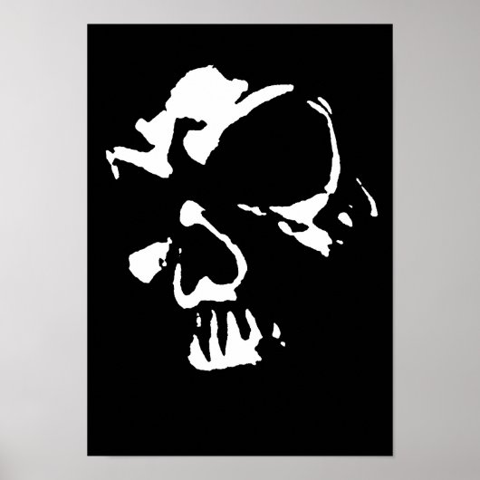 Gothic Skull Poster (Voorkant)