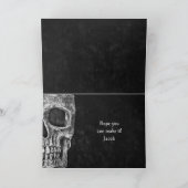 Gothic Skull RIP naar zijn 20s Black Birthday Part (Binnen)