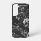 Gothic Skull Samsung Galaxy Hoesje (Achterkant)