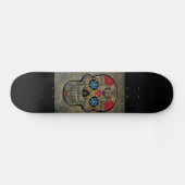 Gothic Skull-skateboards Persoonlijk Skateboard (Horizontaal)