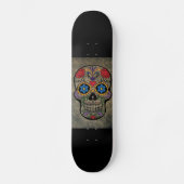 Gothic Skull-skateboards Persoonlijk Skateboard (Voorkant)