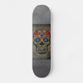 Gothic Skull-skateboards Persoonlijk Skateboard (Voorkant)