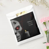 Gothic Skull Spider Candle - Dark Moody Halloween Bedankzakje (Gezegeld)