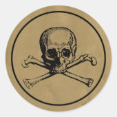 Gothic Skull | STICKER | Parcenten (Voorkant)