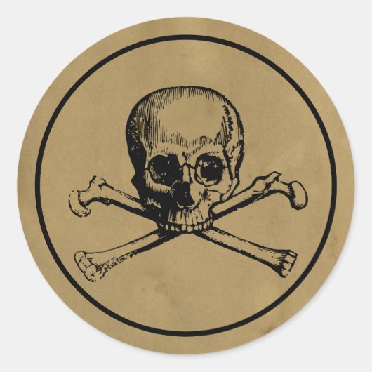 Gothic Skull | STICKER | Parcenten (Voorkant)