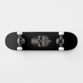 Gothic Skull Unisex Skateboard (Horizontaal)