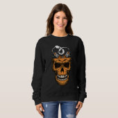 Gothic Skull Vape met Vaping MODs & Tanks (Voorkant volledig)