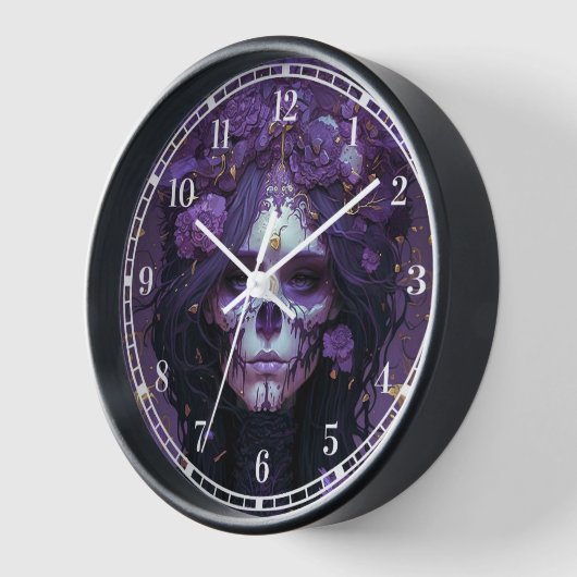 Gothic Skull Woman Dark Fantasy Art (Hoek)