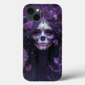 Gothic Skull Woman Dark Fantasy Art Case-Mate iPhone Case (Achterkant)