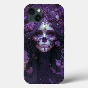 Gothic Skull Woman Dark Fantasy Art Case-Mate iPhone Case
