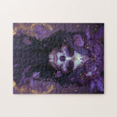 Gothic Skull Woman Dark Fantasy Art Legpuzzel (Horizontaal)