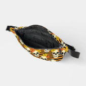 Gothic Skulls and Flowers Floral Halloween Heuptasje (Open)