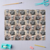 Gothic skulls betonpartij tissuepapier (Craft)
