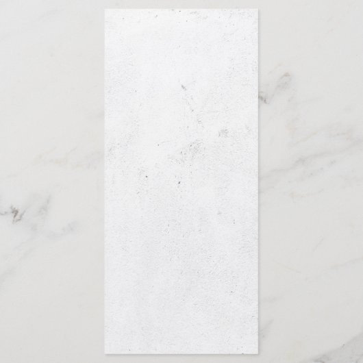 Gothic Skulls Black & White Wedding Moody Menu (Achterkant)