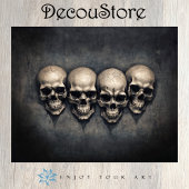 Gothic Skulls Collection Decoupage Tissuepapier