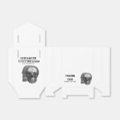 Gothic Skulls Favor Box Bedankdoosjes (Uitgevouwen)