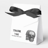 Gothic Skulls Favor Box Bedankdoosjes (Voorkant Zijde)