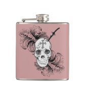 Gothic Skulls Flask Heupfles (Voorkant)