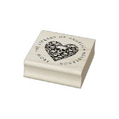 Gothic Skulls Heart Custom Library Book Rubberstempel (Stempel)
