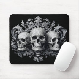 Gothic Skulls Muismat