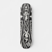 Gothic Skulls Persoonlijk Skateboard (Voorkant)