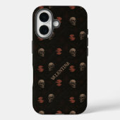 Gothic Skulls & Ravens Donkere Halloween Case-Mate iPhone Case (Achterkant)